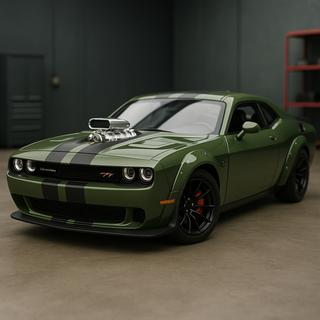 Dodge Challenger SRT Jailbreak 1:36 de metal personalizable