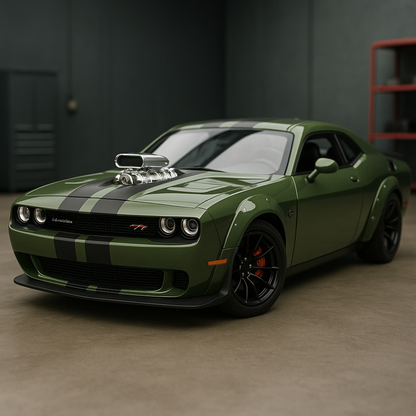 Dodge Challenger SRT Jailbreak 1:36 de metal personalizable