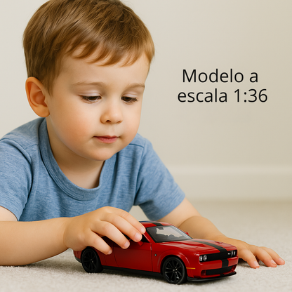 Dodge Challenger SRT Jailbreak 1:36 de metal personalizable