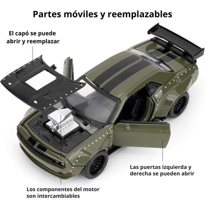 Dodge Challenger SRT Jailbreak 1:36 de metal personalizable