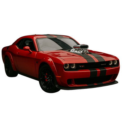Dodge Challenger SRT Jailbreak 1:36 de metal personalizable